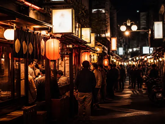 栄町市場の夜の屋台