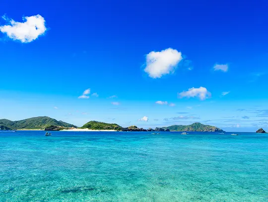 慶良間の海