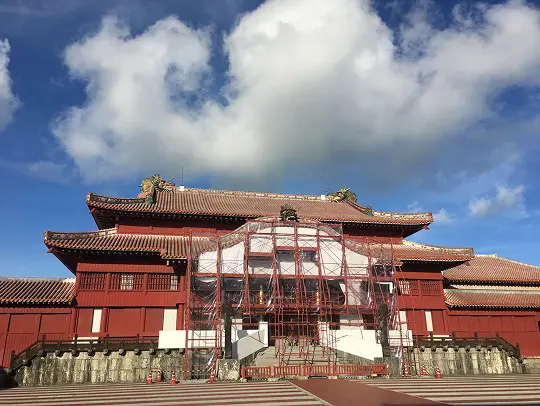 城壁の石積み